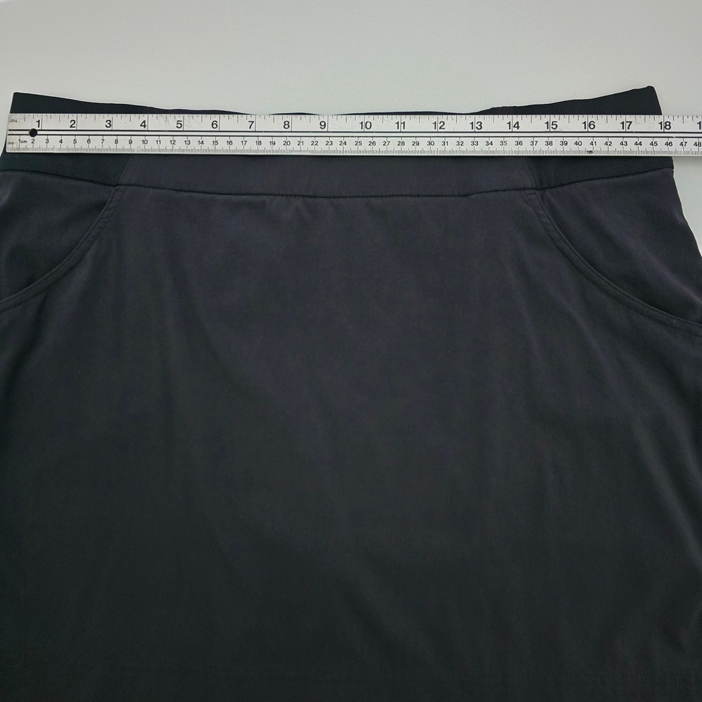 Columbia Women's Black Omni-Shield Anytime Activewear Golf Skort Stretch XL - Picture 12 of 16